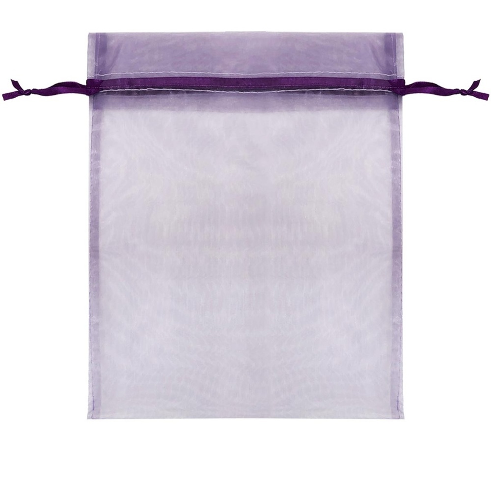 Purple Organza pouch